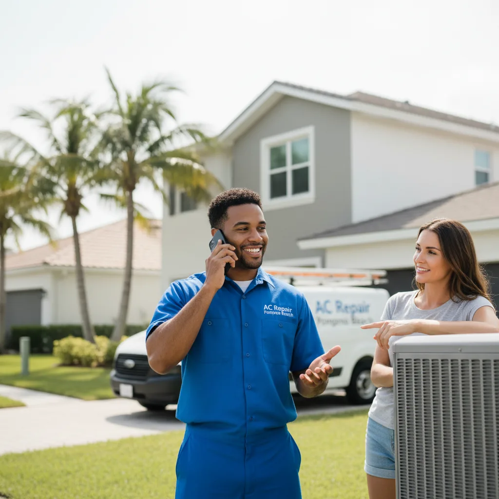 AC Repair Pompano Beach customer support in Fairport